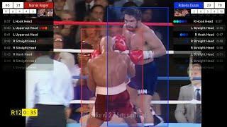 AI Punch Count  Marvin Hagler vs. Roberto Durán