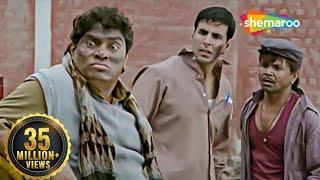 लोटपोट कर देने वाली कॉमेडी सीन्स   Movie  Khatta Meetha  Rajpal Yadav - Johny Lever - Akshay Kumar