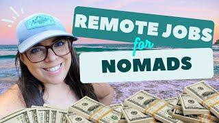 Remote Jobs for Nomads -Travel Life Hack Work while you travel