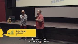 Darijan Pejovski Q&A at Pula Film Festival 2022  film MIMI