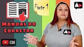 SIMPLIFICANDO O MANUAL DOS CORRETORES  Parte 1  Oficina Textual  Agora Disserte