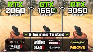 RTX 2060 vs GTX 1660 Ti vs RTX 3050  A Real Battle