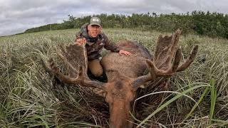 4 Days in Alaskan Yupik Village - Moose Hunting Fishing & Spearing Seals with Atlatls