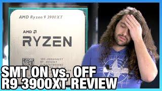 AMD Ryzen 9 3900XT vs. 3900X 10900K Review & Benchmarks SMT Off vs. On