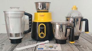 Prestige Delight Plus Mixer Grinder Review- 750 Watts With 4 Jars