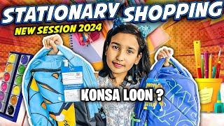 Stationery shopping for new session 2024  Confused on bags ? #learnwithpari #stationery