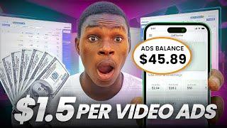 Earn Instant $1.5 Per Video Ad You Watch And Rate Make Money Online Watching videos Ads