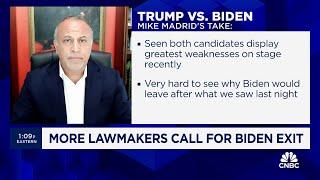 Time may be on Bidens side in presidential race says Mike Madrid