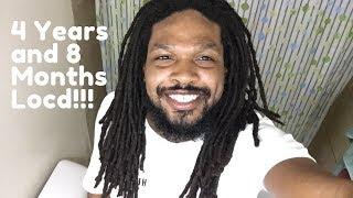 DreadlockLoc Update 4 Years and 8 Months Locd