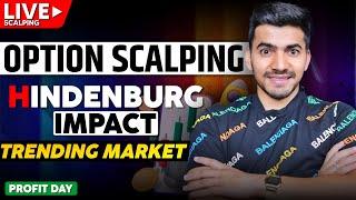 Live Options Scalping Hindenburg Impact & Trending Market