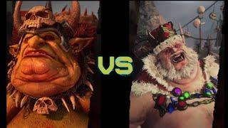 Grom the paunch vs Greasus Goldtooth  Who is the Fattest ?