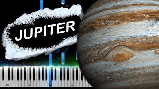 Holst - Jupiter from The Planets Piano Tutorial