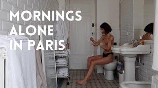 Living alone in Paris - Morning routine