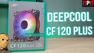 Deepcool CF120 Plus. Тихие производительные вентиляторы с яркой и красивой ARGB подсветкой.