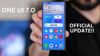 Samsung One UI 7.0 Android 15 - OFFICIAL UPDATEFINALLY