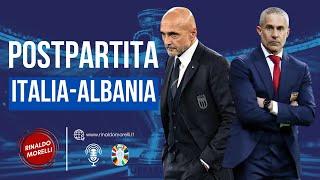 ️ ITALIA Vs ALBANIA 2-1  IL POSTPARTITA LIVE CON RINALDO MORELLI