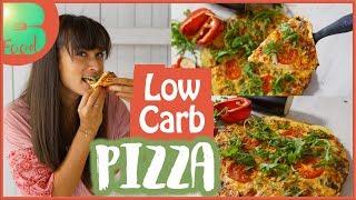 Low Carb Pizza - High Protein - Einfaches Rezept - Mit Nährwerten