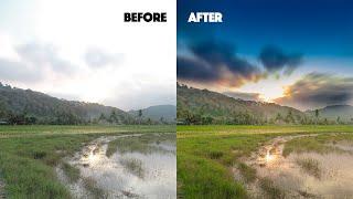 LANDSCAPE PHOTOGRAPHY EDITING PROCESS  ADOBE PHOTOSHOP CC