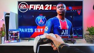 Testing FIFA 21 On The PS5 -POV Gameplay Test Unboxing