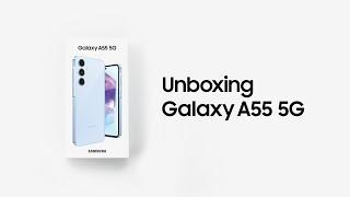 Galaxy A55 5G Official Unboxing  Samsung