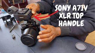 How to Install the Sony FX3 XLR Top handle on the A7IV