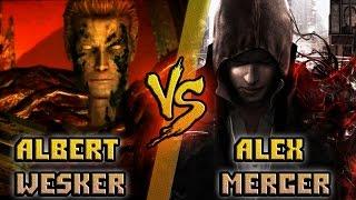 Альберт Вескер vs Алекс Мерсер  Wesker Resident Evil vs Mercer Prototype Кто кого? bezdarno