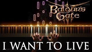 I Want To Live - Baldurs Gate 3 OST Piano Cover