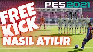 PES 2021 FRİKİKTEN GOL Atma  Frikikten  Nasıl Gol Atılır Pes 2021?   pes 2021 freekikten gol