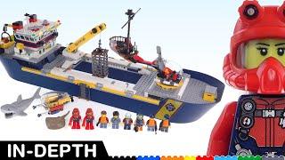 Their biggest floating boat yet LEGO City Ocean Exploration Ship review 60266