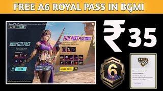 ALMOST FREE A6 ROYAL PASS IN BGMI - FREE 300RS VOUCHER TIPS & TRICKS GOOGLE ONE OFFER 300UC FREE