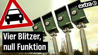 Realer Irrsinn Kaputte Blitzer auf Kölner Zoobrücke  extra 3 Spezial Der reale Irrsinn  NDR