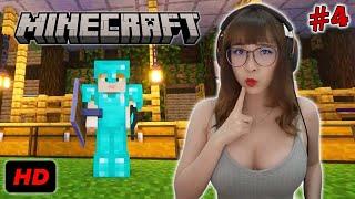 AKHIRNYA AKU FULL DIAMOND TAPI KOK.... Minecraft #4 #nemeninbegadang