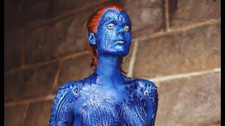 Mystique Rebecca Romijn - All Scenes Powers  X-Men Movies Universe