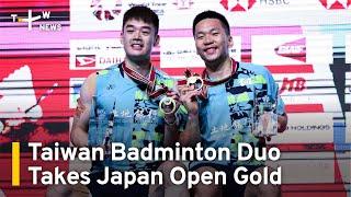 Taiwan Mens Badminton Doubles Duo Takes Japan Open Gold  TaiwanPlus News