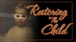 Torn Portrait Conservation Restoring The Child