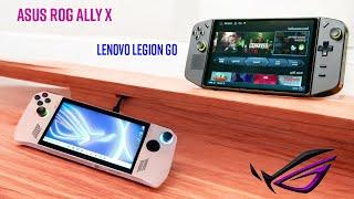 ASUS ROG Ally X vs. Lenovo Legion Go - Select Correctly