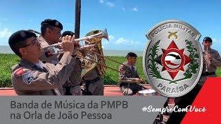 Banda de Música da PMPB na Orla de João Pessoa - PB.