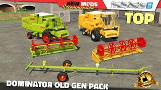 FS22  UPDATE DOMINATOR Old Gen Pack - Farming Simulator 22 New Mods Review 2K