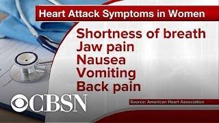 Raising awareness of womens heart attack symptoms