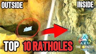 TOP 10 Ratholes The Center  Ark Survival Ascended