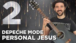 Kompletter Song - Personal Jesus von Depeche Mode auf der Gitarre lernen - Teil 2