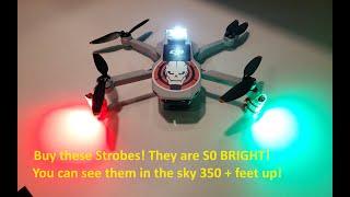 DJI Mini 4K - VIFLY STROBE LIGHTS - 350 FEET UP