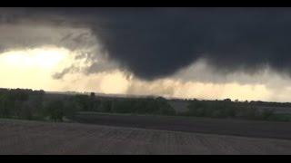 Lake City IA Incredible Multi-Vortex Tornado 5-10-15 RAW FOOTAGE