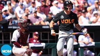 Tennessee vs. Texas A&M  2024 Mens College World Series Finals Game 2 highlights