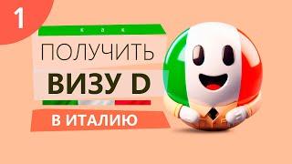 Как получить визу D  в Италию в 2024 году ВНЖПМЖ Италии? Гайд #1.