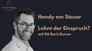 Handy am Steuer - Lohnt der Einspruch gegen den Bußgeldbescheid?