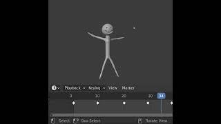 Learn Blender Rigging and Animation in 1 Minute