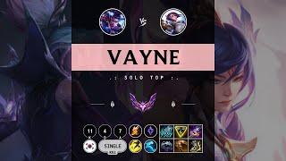 Vayne Top vs Fiora - KR Master Patch 14.10