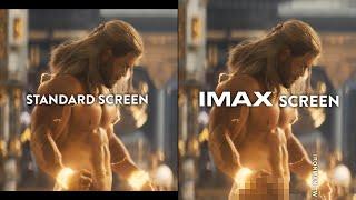 Thor Love And Thunder  IMAX Screen vs  Standard Screen