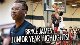 Bryce James Unbelievable Junior Year Highlights  Lebron DNA Activated